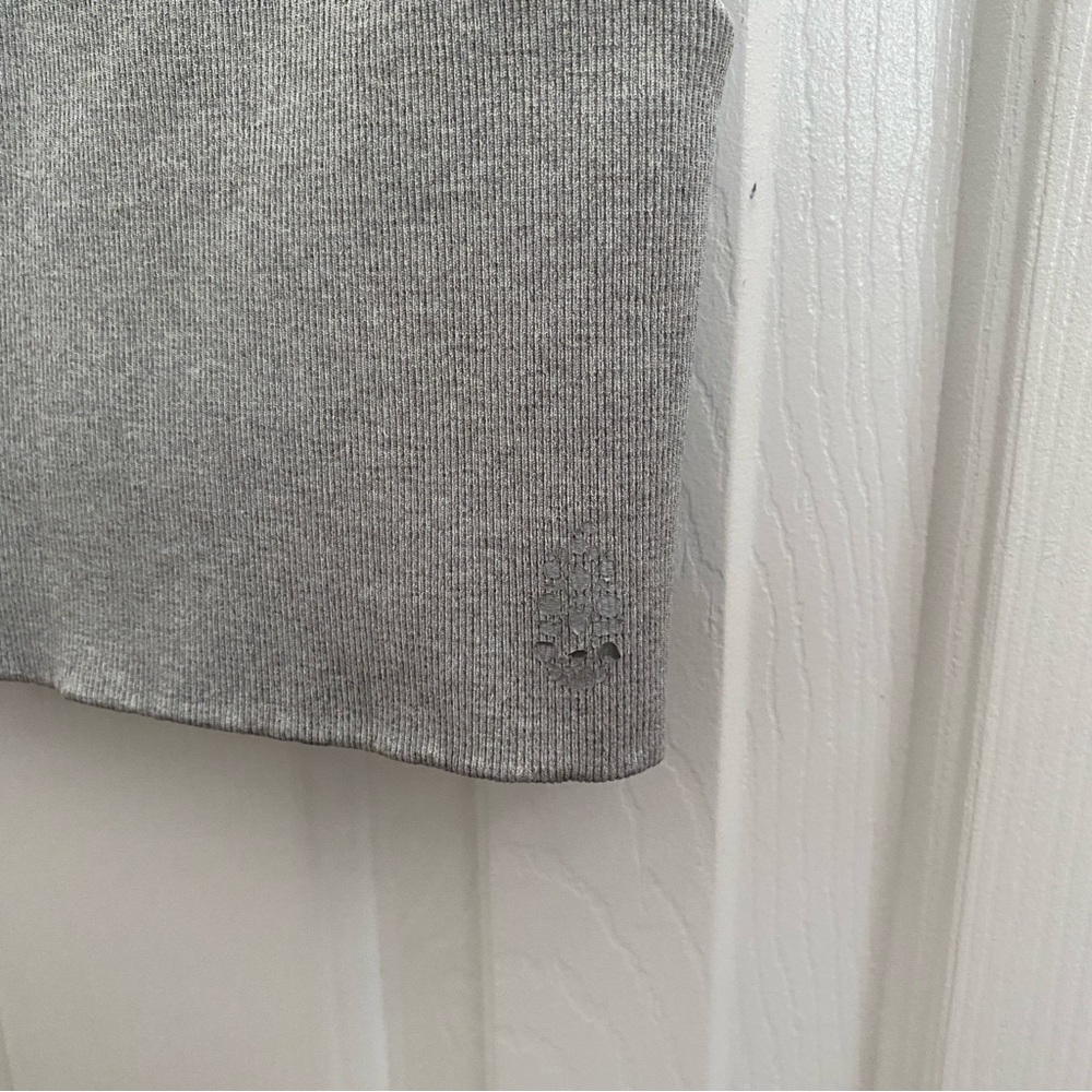 Free People Tighten Up Mini Bra in Heather Grey - Picture 8 of 8
